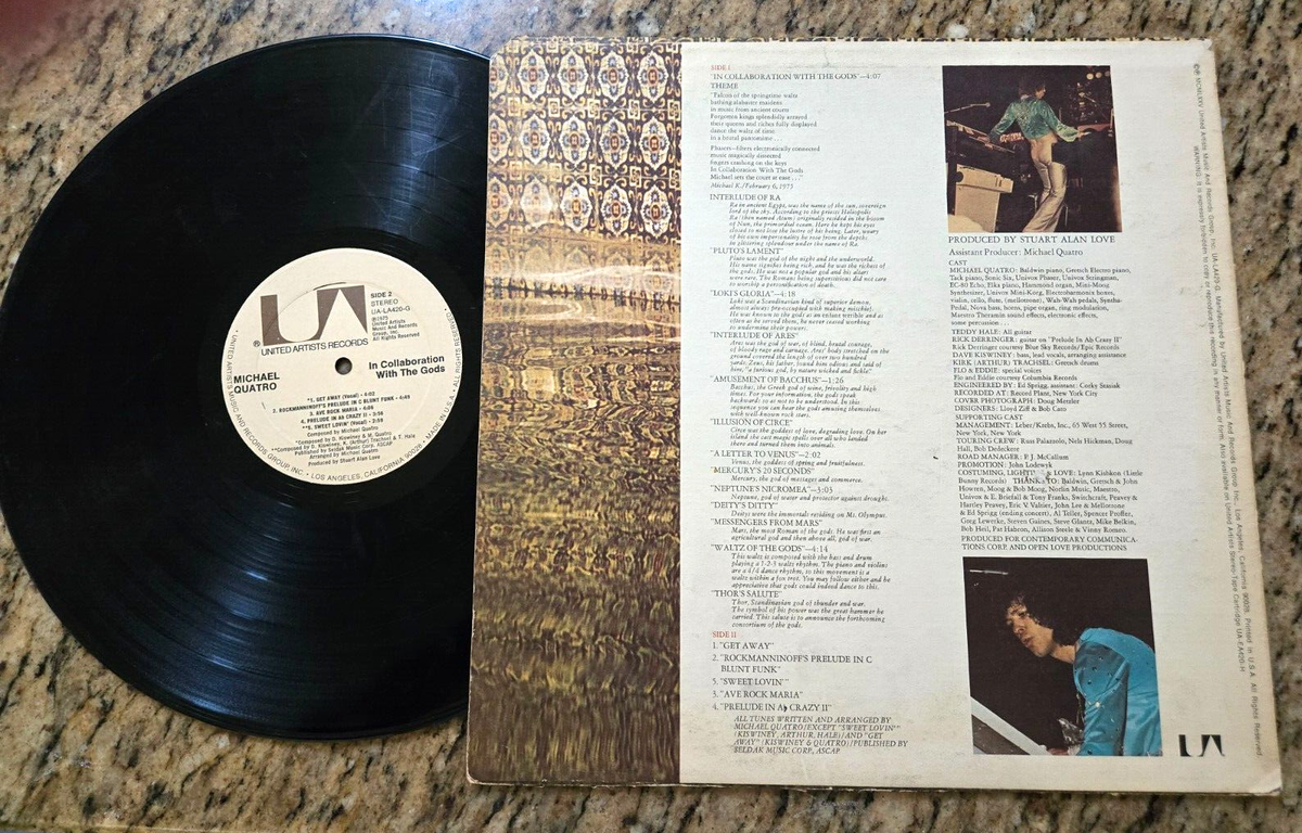 Michael Quatro~In Collaboration With The Gods UA-LA420G LP | eBay