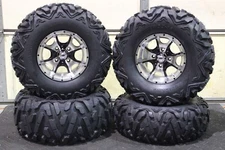 YAMAHA VIKING 700 27" QUADKING ATV TIRE & COBRA M/B WHEEL KIT IRS11K BIGGHORN