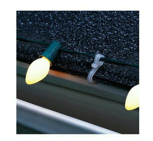 2 Packs Holiday Home Gutter/Shingle Universal S Hook 40 Ct Ea 1.375 in 80 Total - Picture 2 of 6