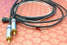 Cardas Belden 2.5 meter Tone Arm Phono Cable 5 pin Male DIN to WireWorld RCAs
