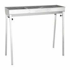 Buffalo Stainless Steel Charcoal Barbecue Durable Easy to Clean Outdoor Grill