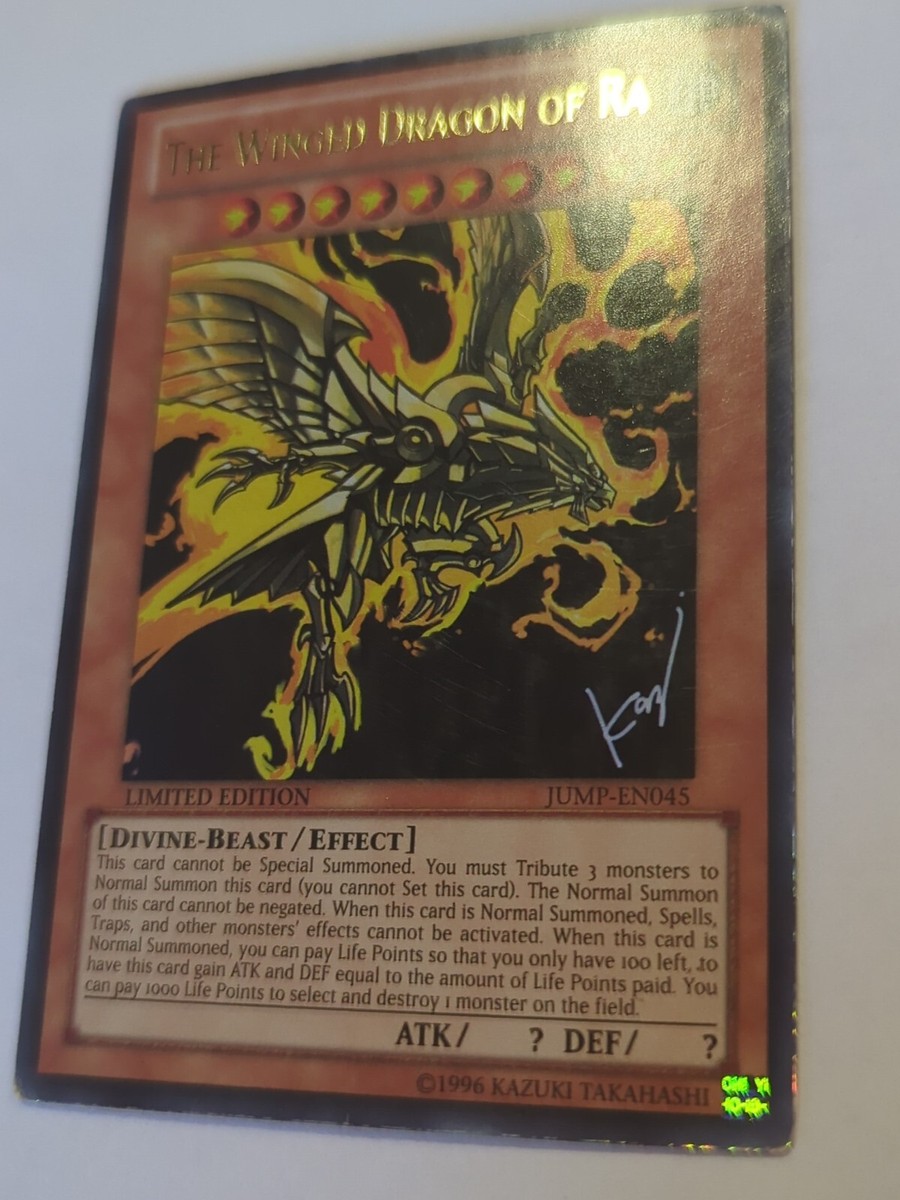 Yu-Gi-Oh! The Winged Dragon of Ra JUMP-EN045 (UR) LP | eBay