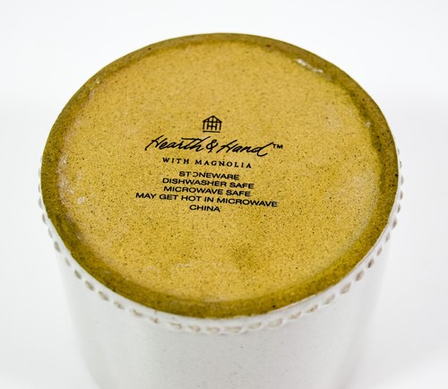 Hearth And Hand With Magnolia Stoneware Butter Jar W/Bell Crock Lid 4” - Picture 6 of 6