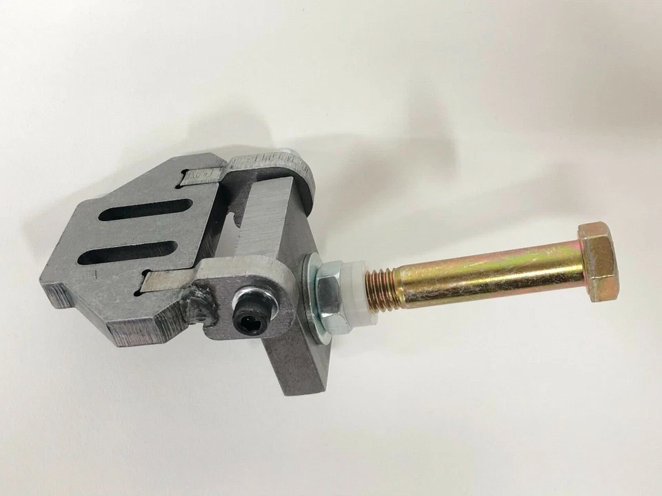 Rueda de seguimiento amoladora de correa para amoladora de cuchillos de 2x72" con eje, montaje y giro Foto 2 de 3