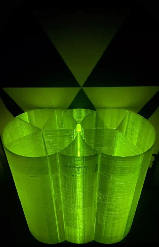 Tubos de señuelo bolsa tapón de fundición de surf con divisores incorporados brillo doble pesca Foto 2 de 4