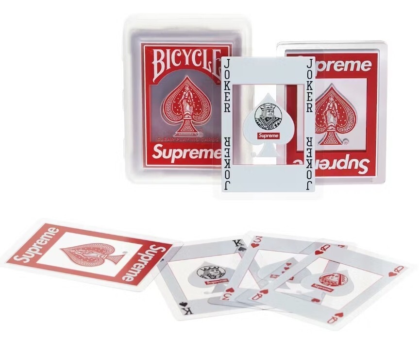 ［新品］シュプリーム バイシクル クリア プレイング カード トランプ Amazon.co.jp: [シュプリーム] Bicycle Holographic Slice Cards