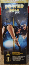 Power Pole Pro Portable Dance Spinning Pole Solid Gold Edition
