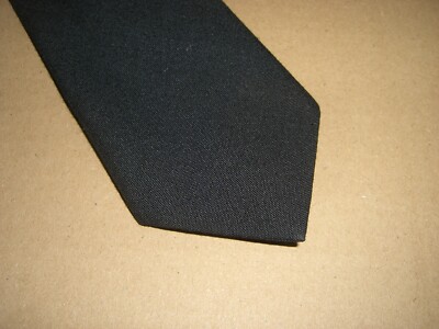 Bundeswehr BW  schwarzer Schlips Binder  Krawatte  -schwarz -2 Stück