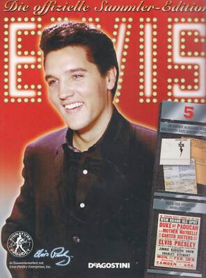 Elvis Presley Magazin DeAgostini - Sammler-Edition Nr.  5  Heft, Poster, 3 Extra