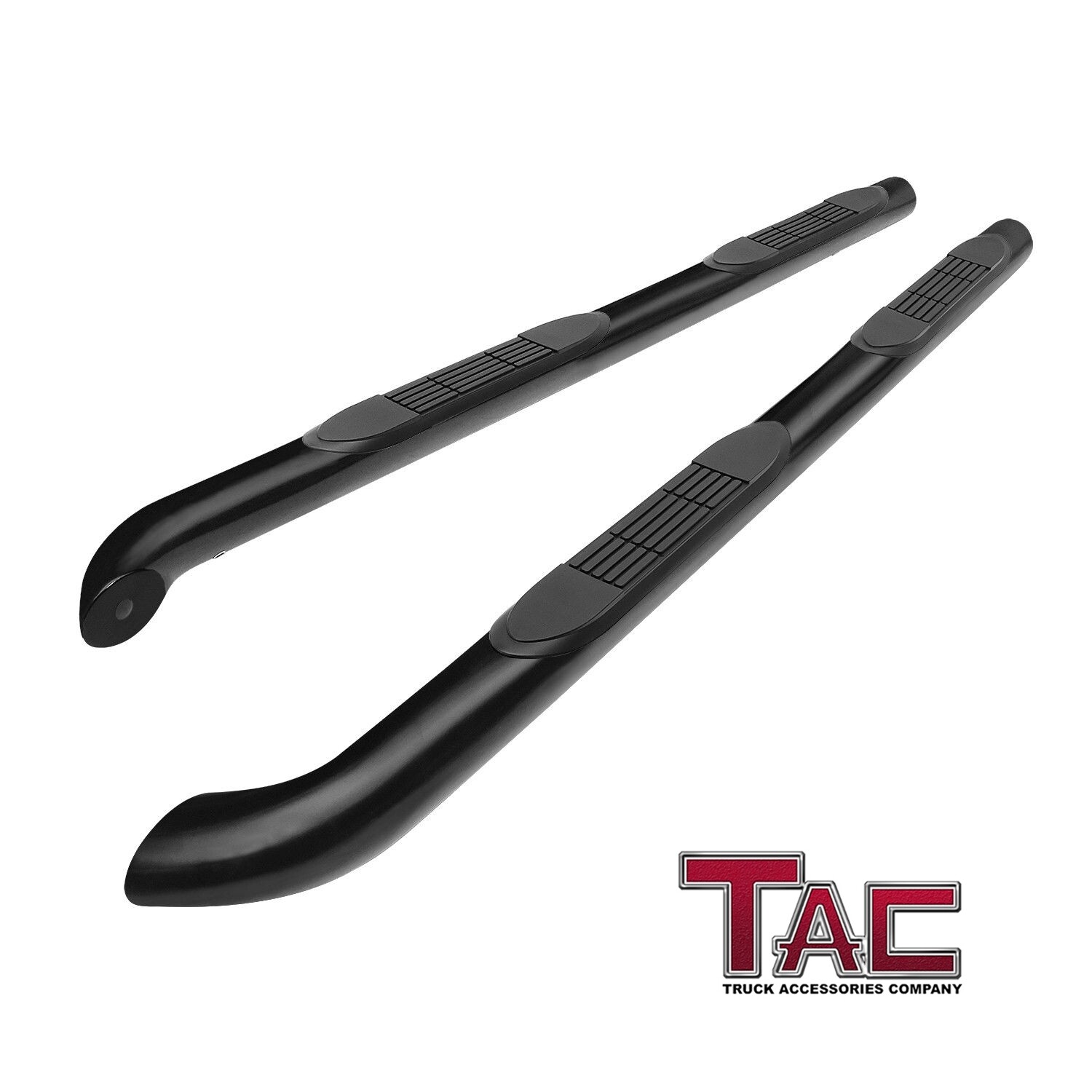 For 20102024 Toyota 4Runner 3" Side Step Rails Nerf Bars Running