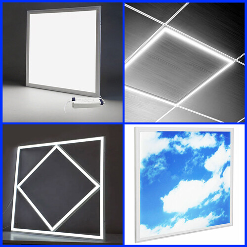 LED Recessed Ceiling Light Suspended Full Edge Sky Cloud Panel Light 600x600 mm - Picture 3 of 8