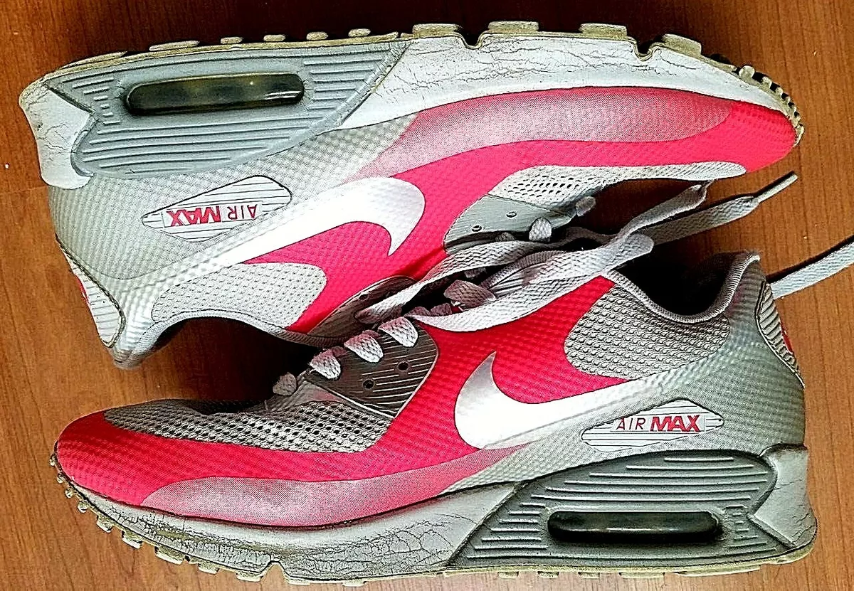 Nike Air Max 90 Premium Hyperfuse HYP Solar Red Grey #454446-016 9 |