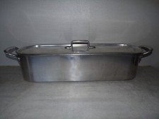 Grande Poissonnière Professionnelle Aluminium Marmite à Poisson - Tournus