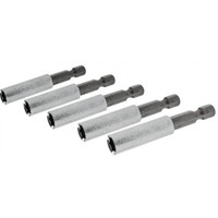 "5 StüCk Bithalter Magnetbithalter 60Mm 1/4\" Akkuschrauber Bohrmaschine Bau Holz"