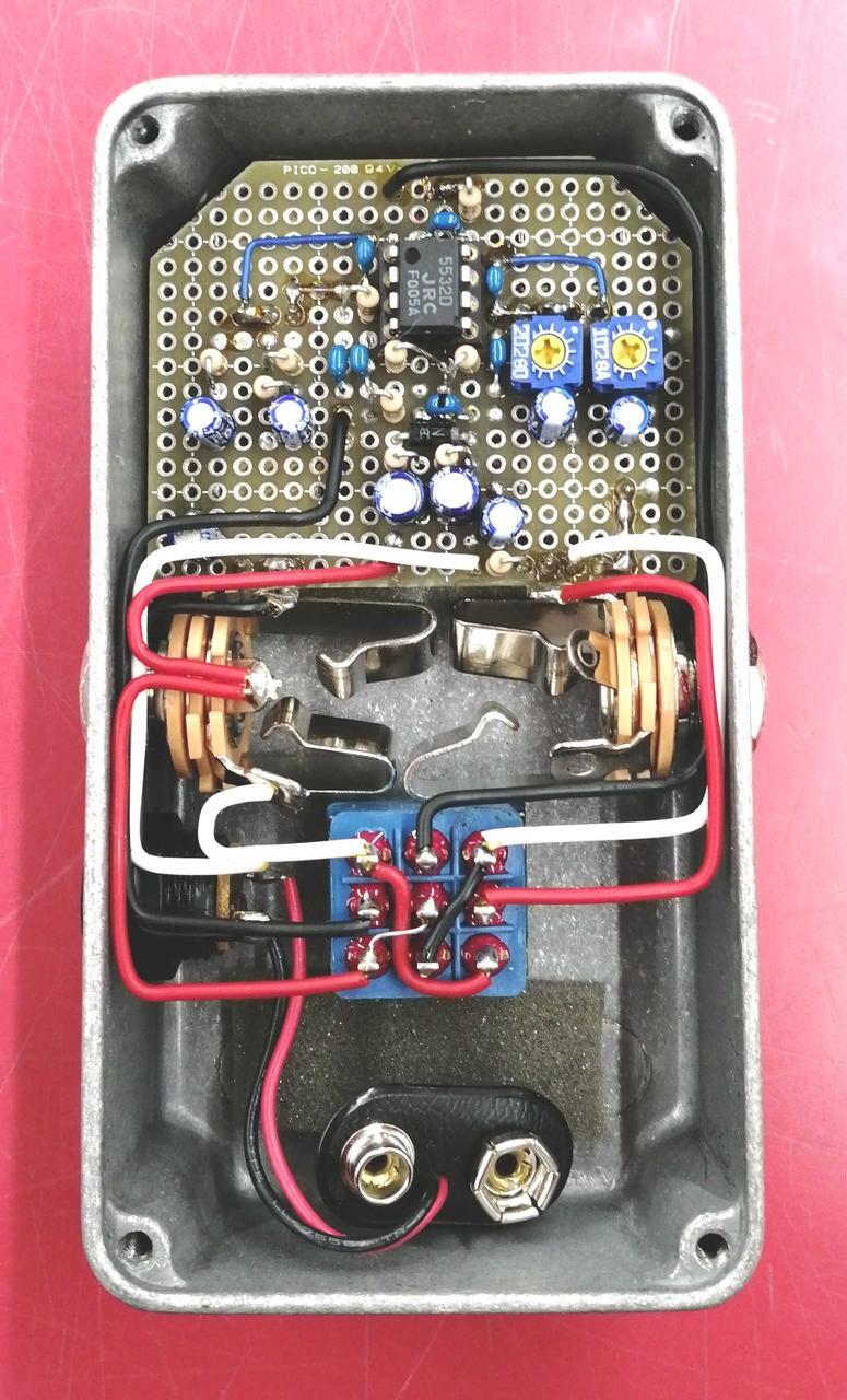 Vocu Dual Gain Distortion Effector | eBay