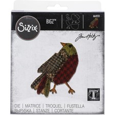 Sizzix BigZ Tim Holtz Patchwork Bird Die 664231