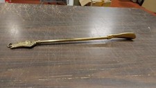 Vintage 18" Brass Yacht Shoe Horn Sail Boat Sailing Nautical Ship Ocean Sea