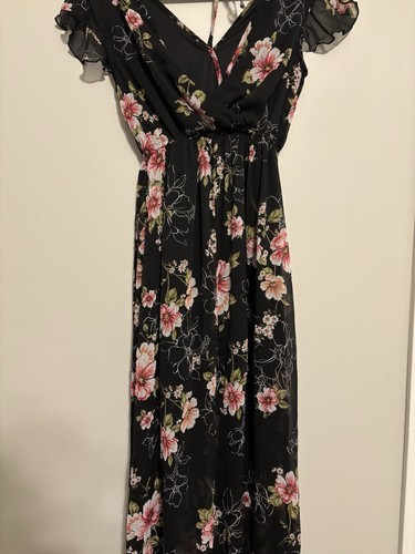 90s/Y2K Floral Maxi Dress - Picture 4 of 7
