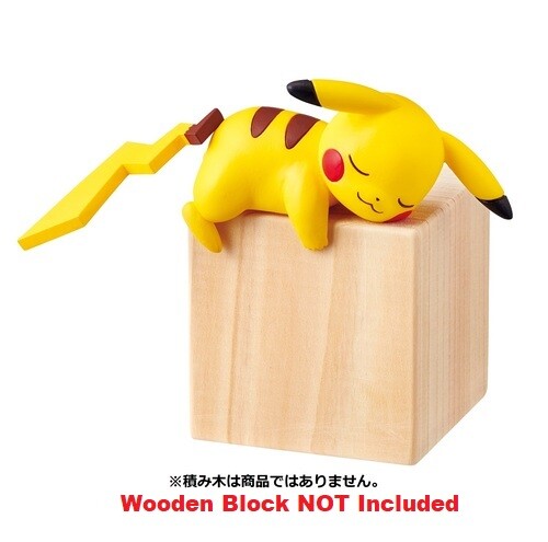 RE-MENT Pokemon Fuchipito Fuchi Ni Pittori 2 Corner Edge Mini Figure Toy Pikachu - Picture 2 of 12