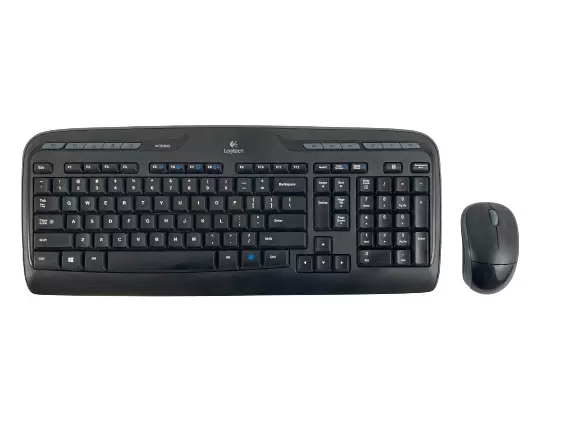 Logitech Y-R0009 Wireless Keyboard & M215 Mouse Set with Receiver 