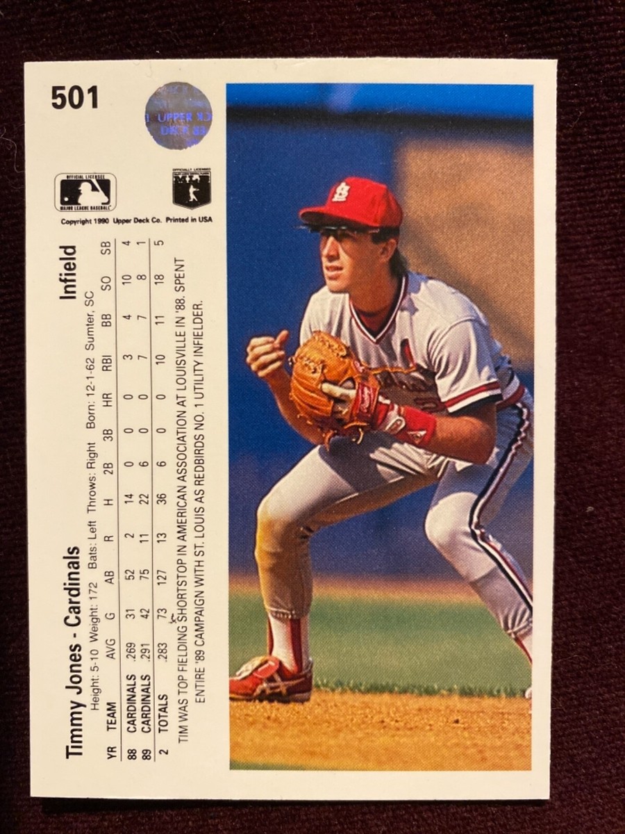 1990 Upper Deck Baseball Cards #501-800 (You Pick) Quantity