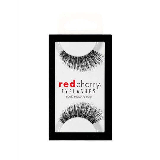 Red Cherry-Eyelashes-Wimpern Nr. #43 (von official distributor in schwarzpack)