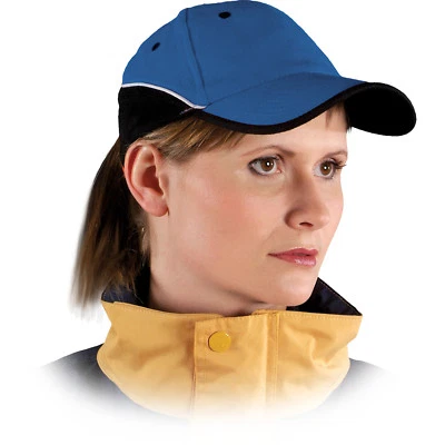 Cappy Kappe Cap Mütze Schirmmütze Modern Top Qualität Blau Schwarz Gr. 57-61 NEU - Bild 1 von 2