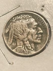 VINTAGE 1919 P BUFFALO NICKEL COIN-OLD US COIN
