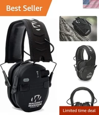 Razor Slim Electronic Quad Muffs: Comfort, Clarity & Bluetooth Connectivity