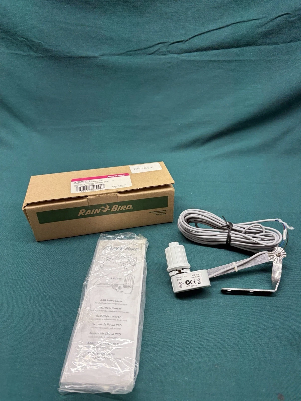 NEW Rain Bird RSDBEX A61200 Wired Rain Sensor with Bracket; Multiple Settings
Opens in a new window