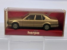 Herpa BMW 735i Golden Car 3043 Scale 1/87 OO Gauge  Railways
