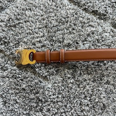 Authentic Celine Medium Triomphe Belt Size 80cm