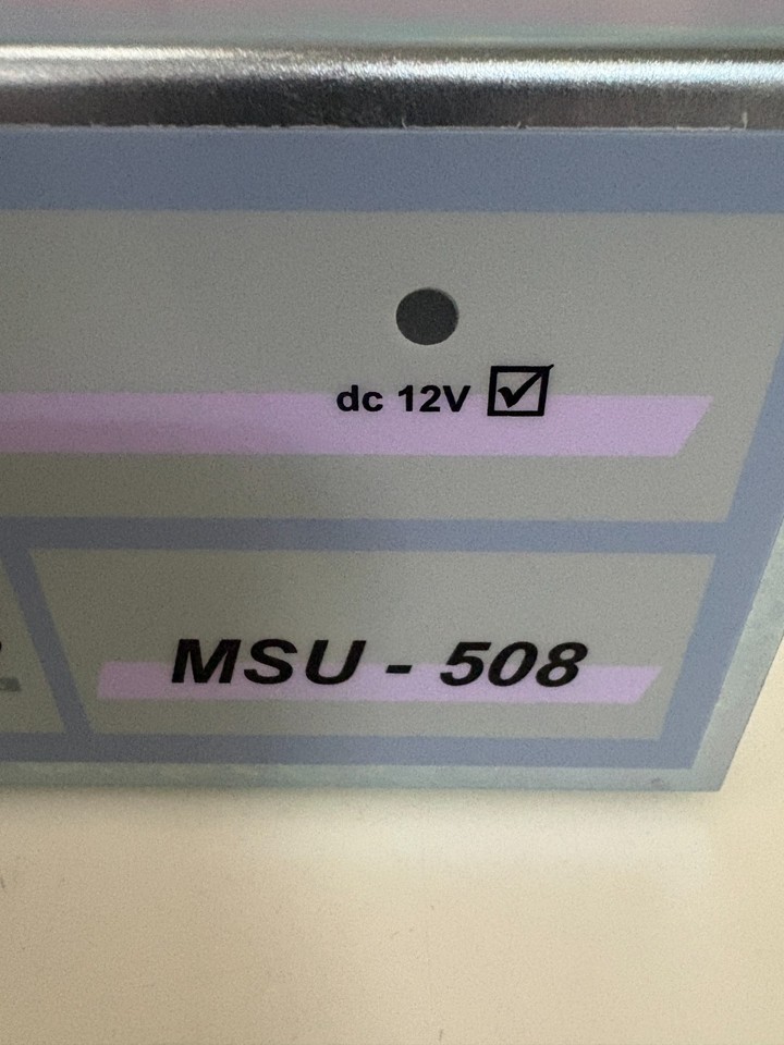 Output Sign Blue KNAPP MSU-508 POWER SUPPLY 12/24VDC OUTPUT (LAMBDA 0309-540) | eBay