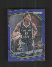 2025 Panini Prizm WNBA #130 Tyasha Harris Blue Prizms #/199