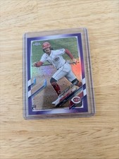 2021 Topps Chrome Update Purple Refractor RC Jonathan India Cincinnati Reds 