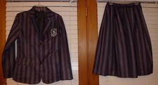 Wednesday Addams Unique Academy Jacket Skirt Halloween costume