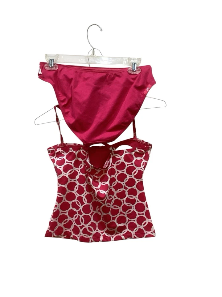 Купальник-танкини женский Jag L ярко-розовый с регулируемыми ремешками нижний пояс - Изображение 2 из 4