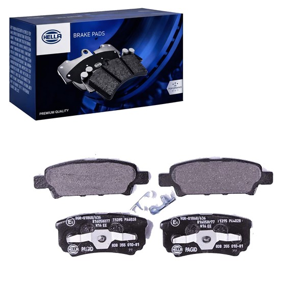 Hella BremsbelÄGe Hinten Passend FüR Chrysler Sebring Dodge Avenger Calibe-image