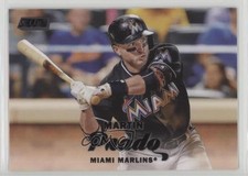2017 Topps Stadium Club Black Foil Martin Prado #276 0g4