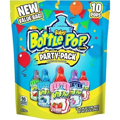 Baby Bottle Pop Bulk Variety Easter Party Pack - 10 Count Individually Wrappe