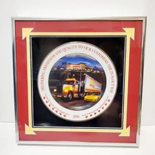 IN-N-OUT Burger 2006 “DELIVERING FRESHNESS THE INO WAY” Plate Framed Kick-off