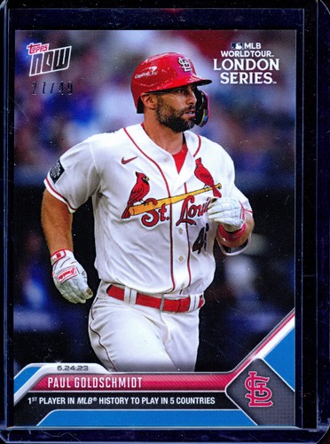 2023 Topps Now 487 Paul Goldschmidt