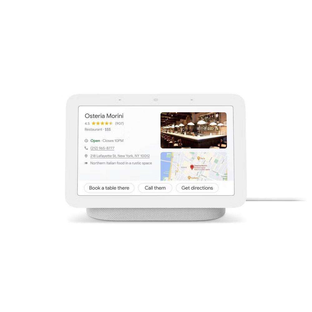 Google Nest Hub (2nd Gen.) Smart Display - Chalk (GA01331-US) for