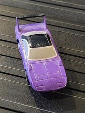 VTG Lifelike Slot Car PURPLE PLYMOUTH SUPERBIRD HO Scale