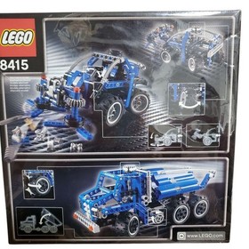 LEGO TECHNIC 8415 Dump Truck Moving Dump Function Building Set