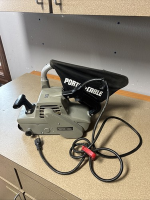#ad PORTER CABLE 362 WHISPER SERIES 4X24 PRODUCTION BELT SANDER MADE IN USA E1 $269.99