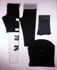 Victoria's Secret VS PINK Sport Bra Legging Tank Top Lot of 15 (No Size Tags)