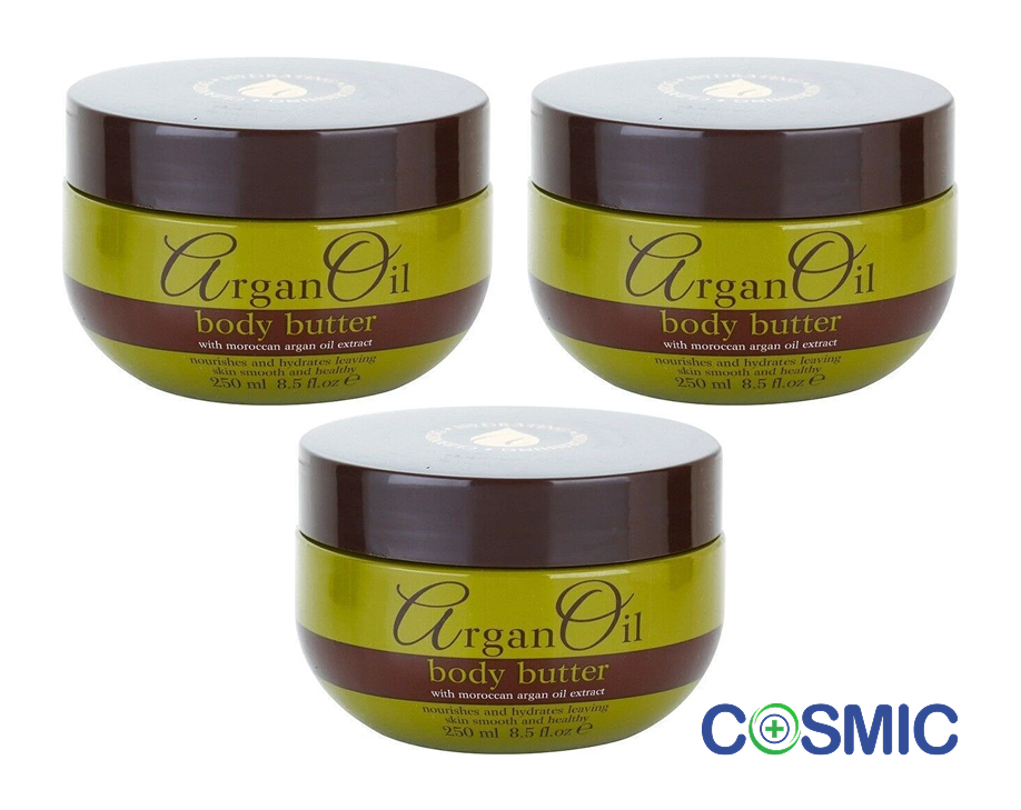 Argan Oil Body Butter Moroccan Argan Shea Butter 3x 250ml Deep moisturising - Image 7
