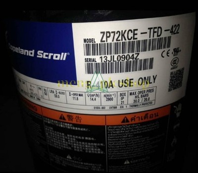 1PCS NEW Compressor ZP72KCE-TFD-422