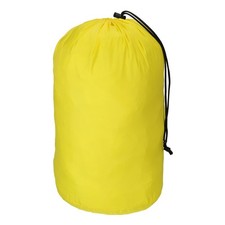 Stuff Sack 9"x16" Outdoor Storage Sack Ultralight Dust Flap Bag Yellow